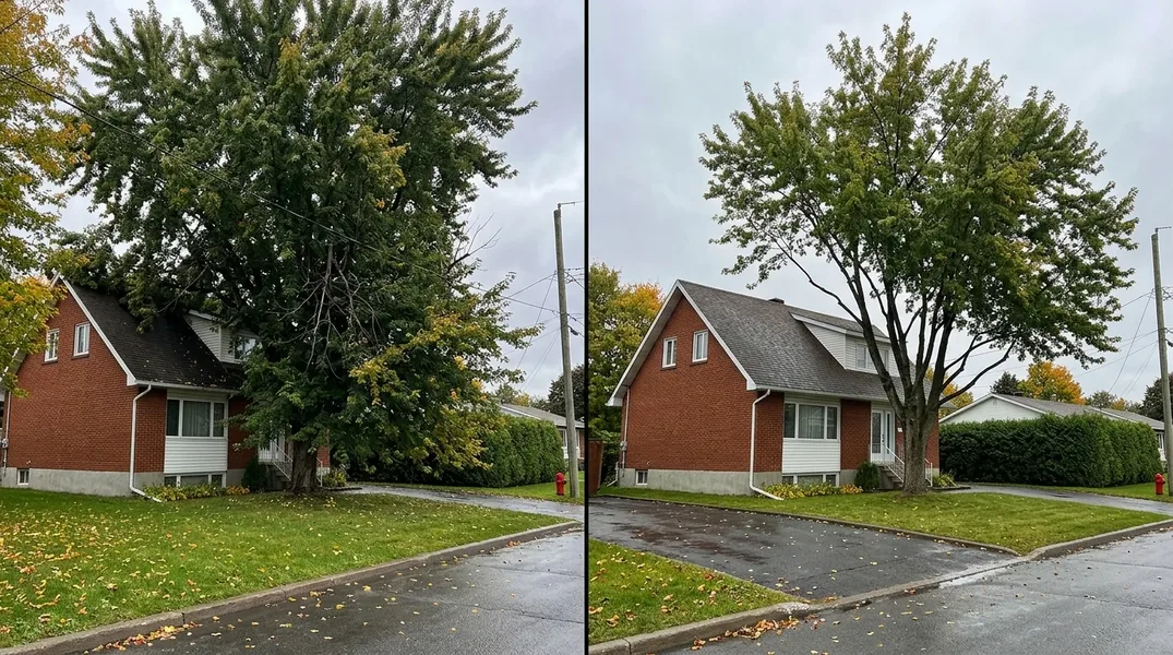 Arbres près des fils d'Hydro-Québec à Brossard : qui est responsable de quoi